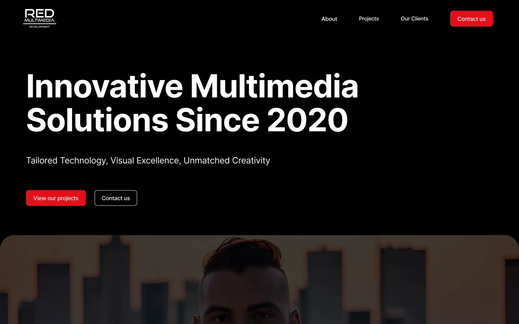 Website van red multimedia