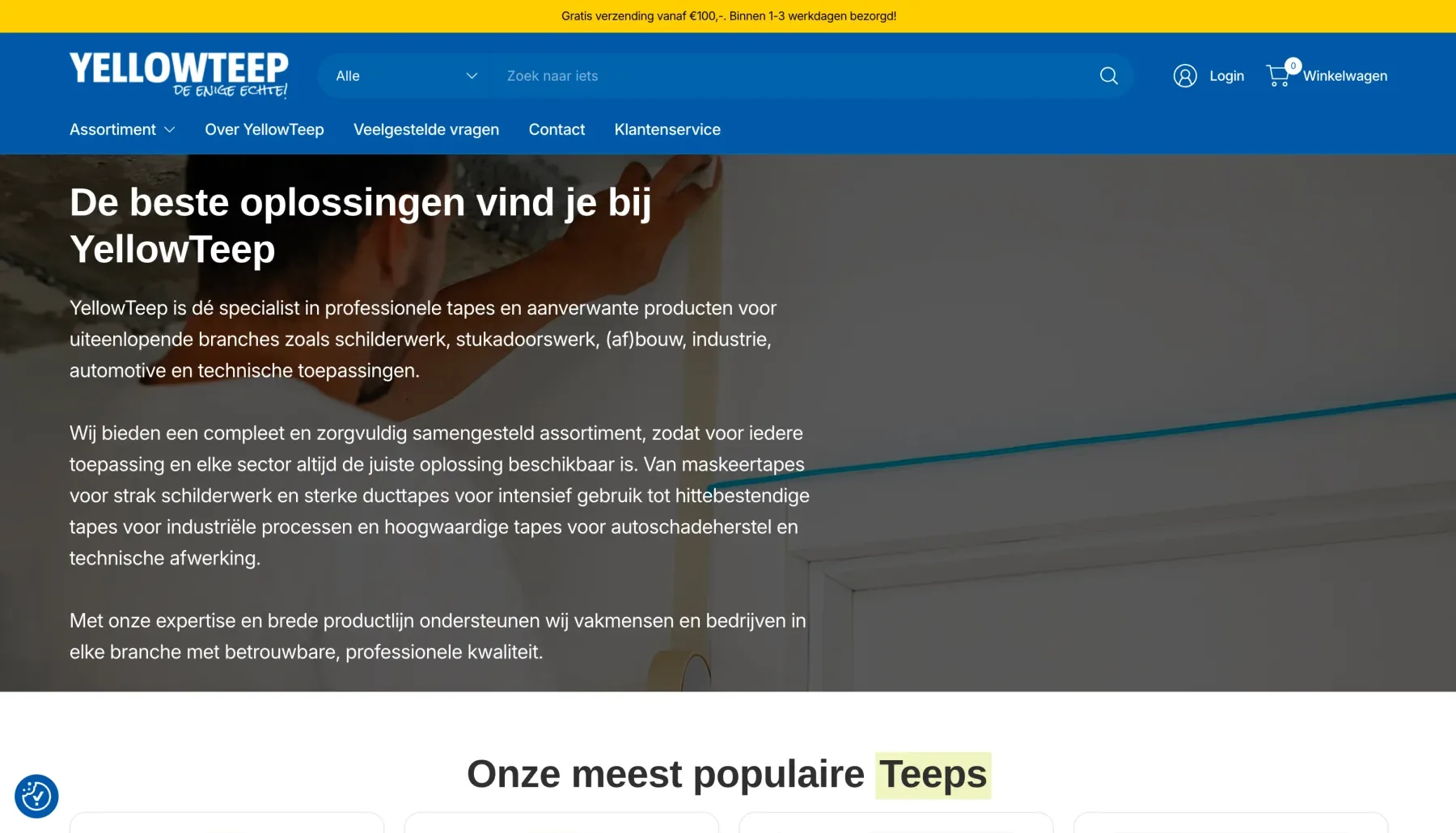 Website van yellowteep